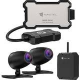 Videokameror Navitel M800 Dual Motorcycle Dash Cam Full HD Front and Rear Cameras with GPS Module and Wi-Fi Black One Size