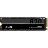 Hårddiskar LEXAR NM620 512GB SSD, M.2 2280 PCIe Gen3x4 NVMe 1.4 Interna SSD, Upp till 3500MB/s Läsning, 3000MB/s Skriv, 3D NAND Flash Interna Solid State Drive för PC-entusiaster och spelare LNM620X512G-RNNNG