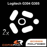 Corepad Skatez Pro 138 ersättande musmattor Logitech G304/G305