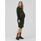 Lång Graviditet & Amning Mamma-klänning Greener pastures
