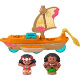 Fisher Price Plastleksaker Lego Fisher Price Little People Moana Toys, Moana Maui's Canoe, Toddler Toys Multi-Color