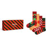 Kläder Happy Socks 4-pack Holiday Classics Gift Red 41-46