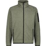 60 - Fleece Överdelar CMP Jacket Jacquard Knitted 3H60747N Fleece jacket 58, olive