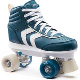 Inlines & Rullskridskor OXELO Decathlon Roller Skates Quad Holographic Blue