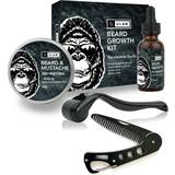 Ulab ultimate gorilla beard growth kit with derma roller, beard oil, beard balm