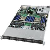 Stationära datorer Intel 8 Bay 1U R1208WFTYSR Barebone Dual Xeon Cascade