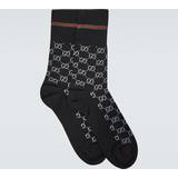 Gucci Strumpor Gucci Cotton Blend Socks - Black