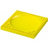 Gula Tallriksunderlägg Placematix Bordsunderlägg för barn platt i gul, plast, 18 x 12 x 9 cm