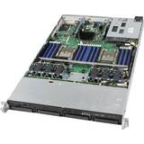 Stationära datorer Intel 4 Bay 1U R1304WFTYSR Barebone Dual Xeon Cascade