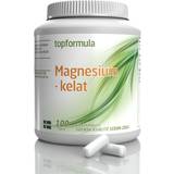 TopFormula Magnesiumkelat Kapslar Magnesiumbisglycinat Magnesium 100 st