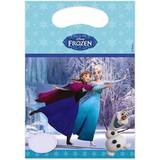 Disney Frozen Paketinslagning & Presentpåsar Disney Frozen Unique Party Disney Frozen Party Bags, Pack of 6 in Light Blue