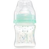 BabyOno Maskintvättbar Nappflaskor & Servering BabyOno Bottle nappflaska anti-kolik 0m Mint 120 ml