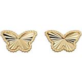Elements Örhängen Elements gold butterfly stud earrings gold