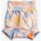 Bebisar Barnkläder Vimse Badblöja High Waist Pink Shapes 6-8 kg