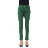 Byblos Byxor & Shorts Byblos Green Cotton Jeans & Pant
