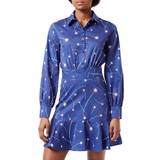 Love Moschino Kläder Love Moschino Skjortklänning för kvinnor, Maskros F.blu, SE