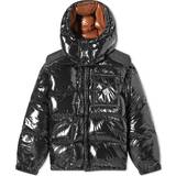 Moncler Nylon - Svarta Ytterkläder Moncler Karakorum Short Down Jacket - Black