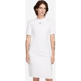 Rayon Klänningar Nike Women's NSW Essential Midi Dress White