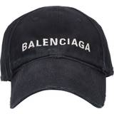 Balenciaga Dam Accessoarer Balenciaga Cap 1077 BLACK/WHITE