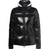 Moncler Dam - Dragkedja Jackor Moncler Womens Black Vistule Quilted Shell-down Jacket