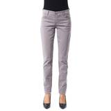 Byblos Byxor & Shorts Byblos Gray Cotton Jeans & Pant IT45