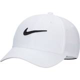 Nike Herr Kepsar Nike Men's Dri-FIT Club Structured Swoosh Cap White/Black, Men's Athletic Hats at Academy Sports