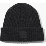 Marc Jacobs Dam Kläder Marc Jacobs The Ribbed Beanie in Charcoal