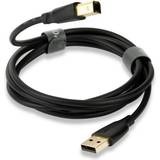 QED USB-kabel Kablar QED Connect USB A to B Cable 0.75 Metre