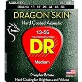 Musiktillbehör DR Strings DSA-13 Dragon Skin western-gitarrsträngar, 013-056