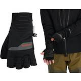 XXL Fiskehandskar Simms Windstopper Half-Finger Glove Black