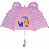 Rosa Paraplyer Playshoes unisex barn Kinder Regenschirm 3D Die Maus Elefant