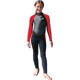 Base Vattensportkläder Base i-level våddragt lang model junior, sort/rød