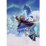 Vävtapeter Komar Fototapet Frozen Elsas Magic 4 delar 200x280cm DX4-014