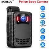 Night vision camera N9 boblov body camera 1296p night vision police body camera video camcorder cam