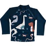 Polyester UV-tröjor Barnkläder Swimpy Dino UV-Tröja Storlek: 110-116