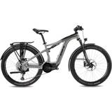 Silver El-mountainbikes BH Hybrid Atomx Cross Pro-s Silver-Black-Black Unisex
