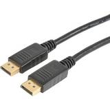 Prokord DisplayPort-kablar Prokord Displayport-kabel 1m Displayport Hane 1m