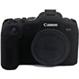Silikonväska etui kompatibel för Canon EOS R kameraväska svart CC2220a