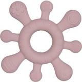 Canpol Babies silicone teether with protrusions, 3m pink, starfish