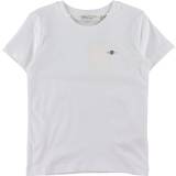 Gant Överdelar Barnkläder Gant Teens Shield T-shirt - White