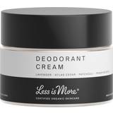Less is More Deodoranter Less is More Organic Deodorant Cream 50ml