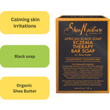 Shea Moisture African Black Soap Eczema Therapy Bar Soap