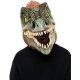 Rubies Grön Heltäckande masker Rubies Therinosaurus JW Kids Mask