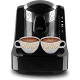 Kaffemaskiner Arzum okka hochwertige moderne turkische mokka maschine schwarz/chrome