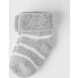 Polarn O. Pyret Underkläder Barnkläder Polarn O. Pyret Baby Stripe Socks, Grey