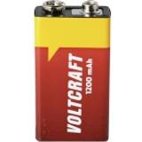 Voltcraft Batterier - Lithium Batterier & Laddbart Voltcraft VC-9V-Li-1200mAh 9 V Block-Batterie Lithium 1200 mAh 9 V 1 St