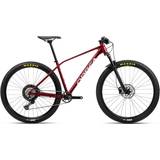 29" Mountainbikes Orbea MTB Alma H30 Metallic Dark Red Chic White Herrcykel