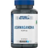 Applied Nutrition Ashwagandha ksm-66 capsules fatigue stress anxiety relief 60 pcs