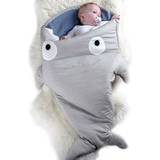 Svarta Sovpåsar Kideno Cute Cartoon Baby Shark Soft Sleeping Bag