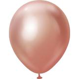 Baby - Guld Latexballonger Ballongkungen Latexballonger Professional Stora Rose Gold Chrome 5-pack